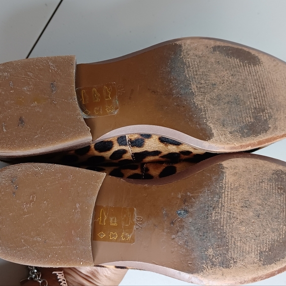 Madewell The Frances Leopard Print Calf Hair Sz 6 1/2” Loafers - Picture 13 of 14